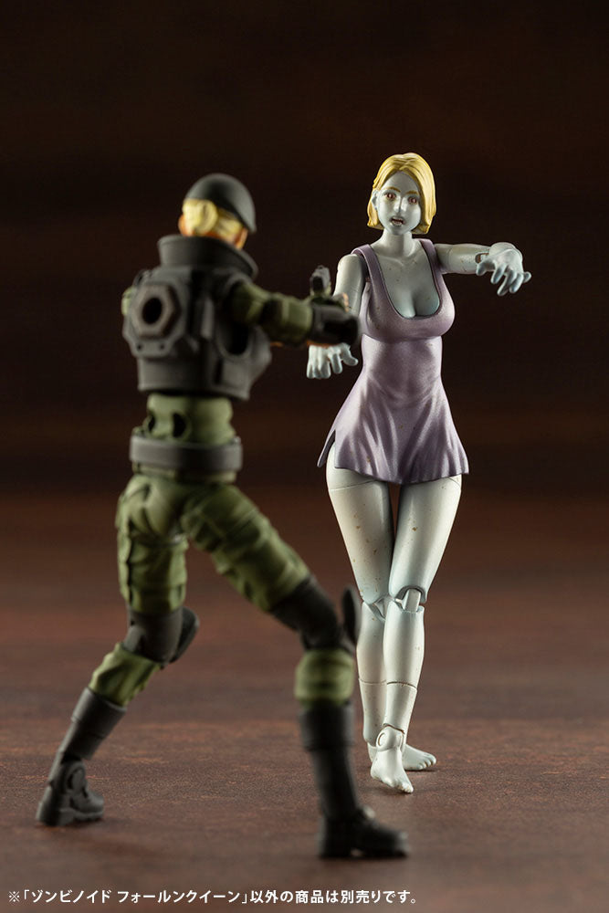 End of Heroes Plastic Model Kit 1/24 Zombinoid Fallen Queen 7 cm