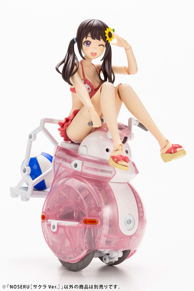 Maruttoys Plastic Model Kit 1/12 Noseru (Sakura Version) 9 cm