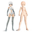 Megami Device Model Kit Accesoory Set B1R-M Chassis Kit Skin Color A (Reproduction) 14 cm