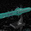 Legend of the Galactic Heroes Plastic Model Kit 1/3000 Free Planets Alliance 13th Fleet Flagship Hyperion 31 cm