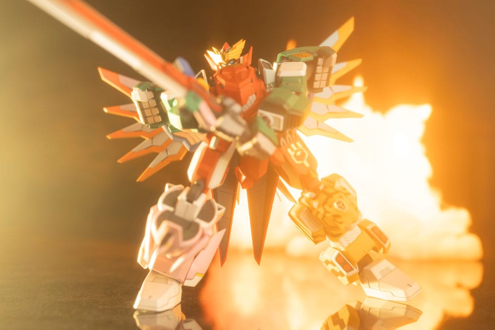 The Red Ranger Becomes an Adventurer in Another World Plastic Model Kit Maximum Kizuna Kaiser 17 cm