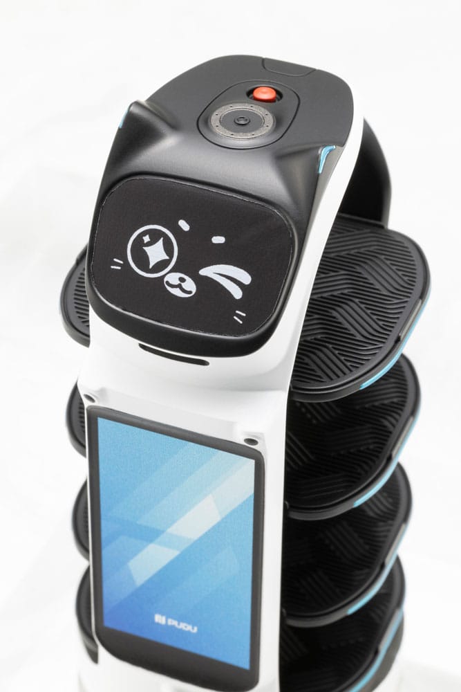 Pudu Robotics Plastic Model Kit Bellabot White Ver. 11 cm