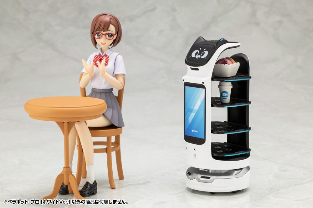 Pudu Robotics Plastic Model Kit Bellabot White Ver. 11 cm