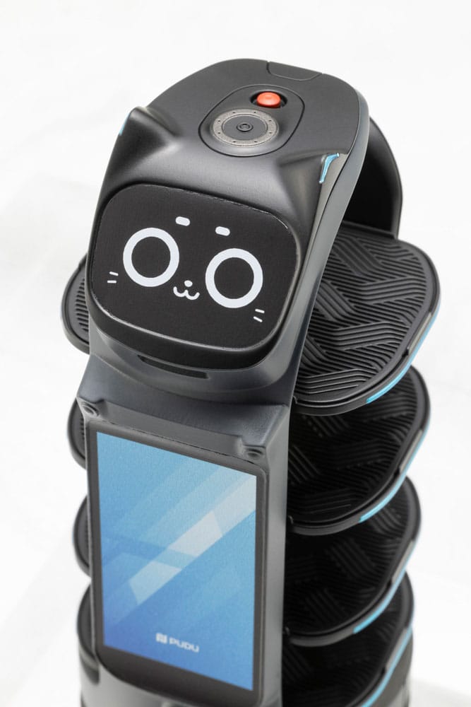 Pudu Robotics Plastic Model Kit Bellabot Black Ver. 11 cm