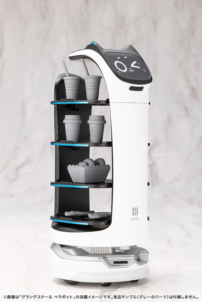 Pudu Robotics Large ScalePlastic Model Kit BellaBot 19 cm