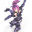 Megami Device Plastic Model Kit 1/1 Asra Archer Kizuna Shadow Edition Full Package 14 cm