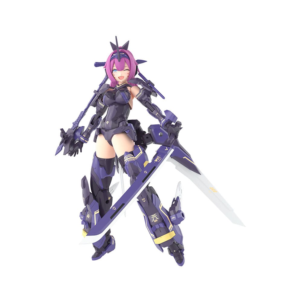 Megami Device Plastic Model Kit 1/1 Asra Archer Kizuna Shadow Edition Full Package 14 cm
