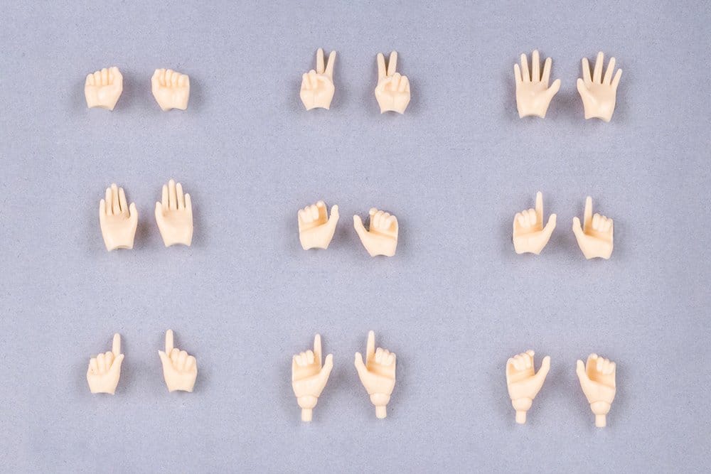 Megami Device M.S.G 09 Accessory Set 1/1 Hand Set Skin Color A