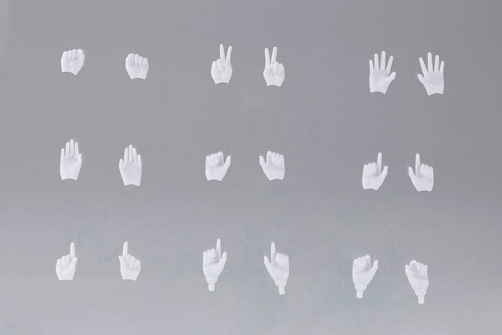 Megami Device M.S.G. Plastic Model Kit 1/1 09 Hand Set Skin Color White