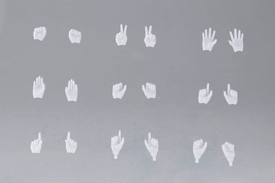 Megami Device M.S.G. Plastic Model Kit 1/1 09 Hand Set Skin Color White
