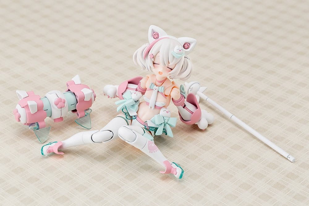 Megami Device Plastic Model Kit 1/1 Puni Mofu Shiro Mao 14 cm