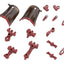 Kotobukiya M.S.G. Model Kit Accessory Set Mission Cloak Deep Red Ver. 4 cm