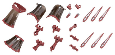 Kotobukiya M.S.G. Model Kit Accessory Set Mission Cloak Deep Red Ver. 4 cm
