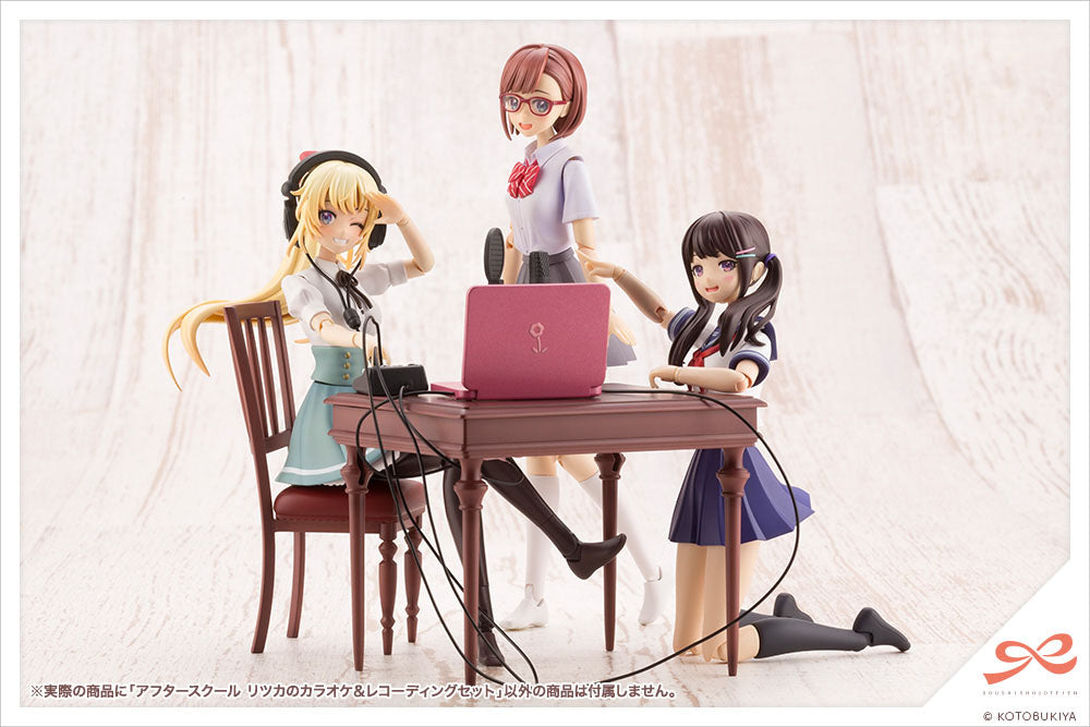 Sousai Shojo Teien Model Kit Accesoory Set 1/10 After School Ritsuka's Karaoke & Recording Set