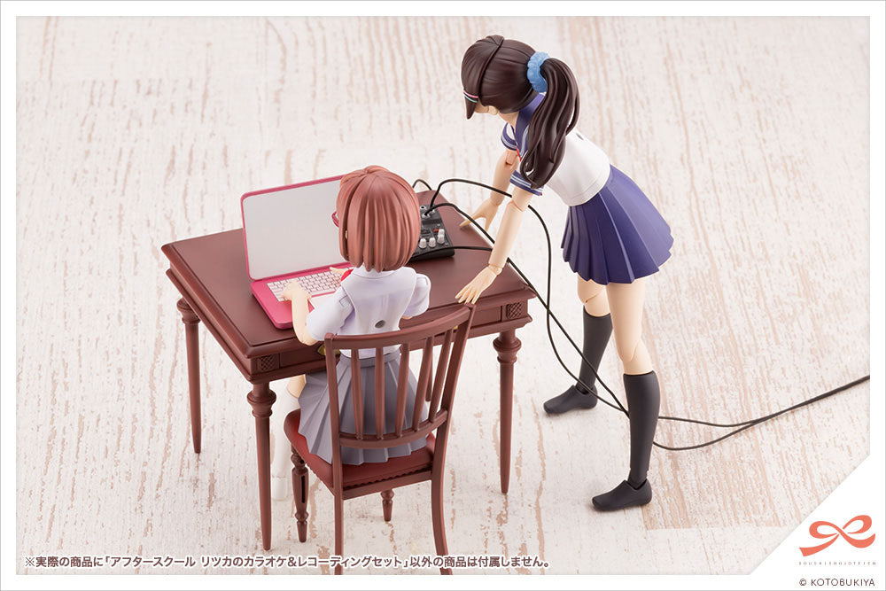 Sousai Shojo Teien Model Kit Accesoory Set 1/10 After School Ritsuka's Karaoke & Recording Set