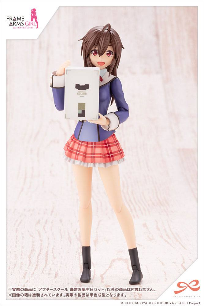 Sousai Shojo Teien Model Kit Accesoory Set 1/10 After School Gourai Birthday Set