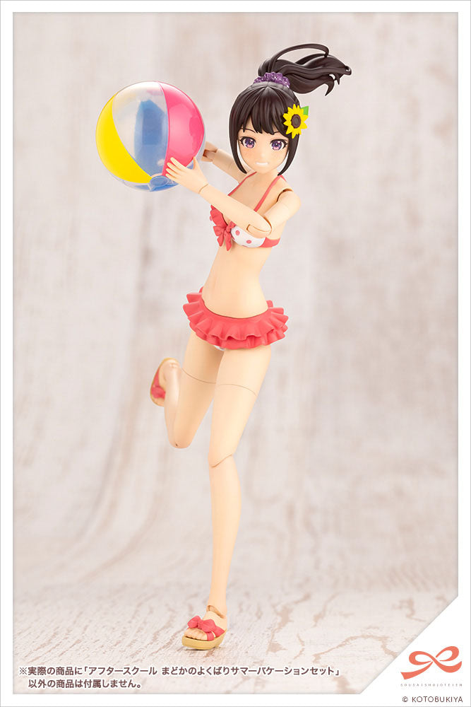 Sousai Shojo Teien Model Kit Accesoory Set 1/10 After School Madoka's Well-Deserved Summer Vacation Set