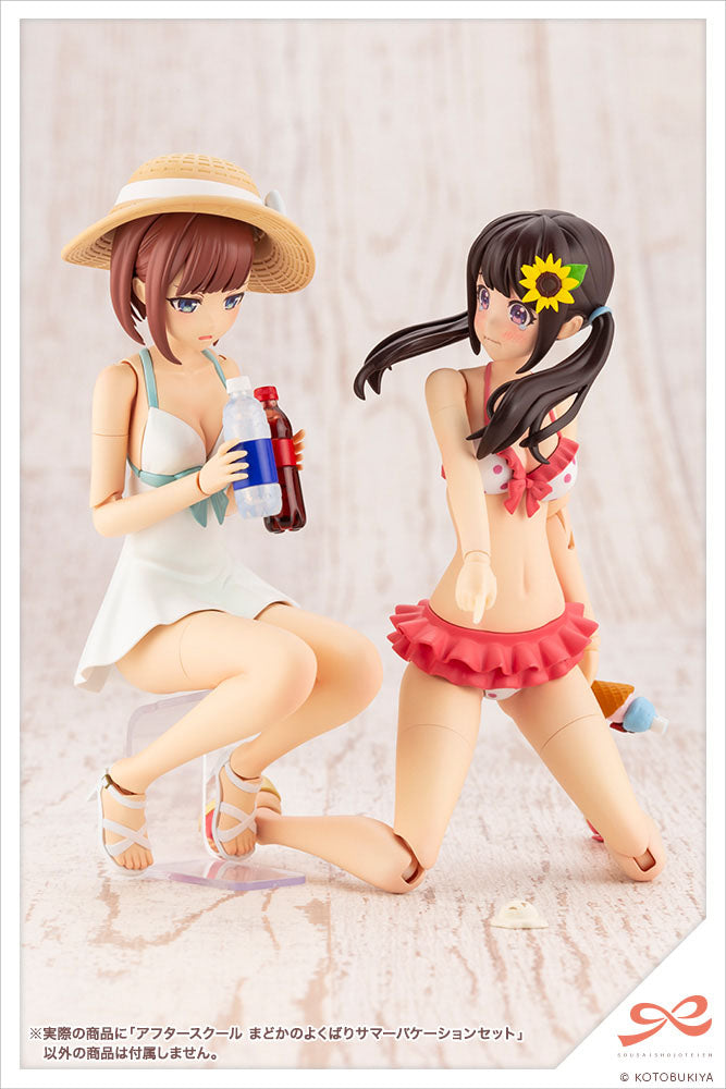 Sousai Shojo Teien Model Kit Accesoory Set 1/10 After School Madoka's Well-Deserved Summer Vacation Set