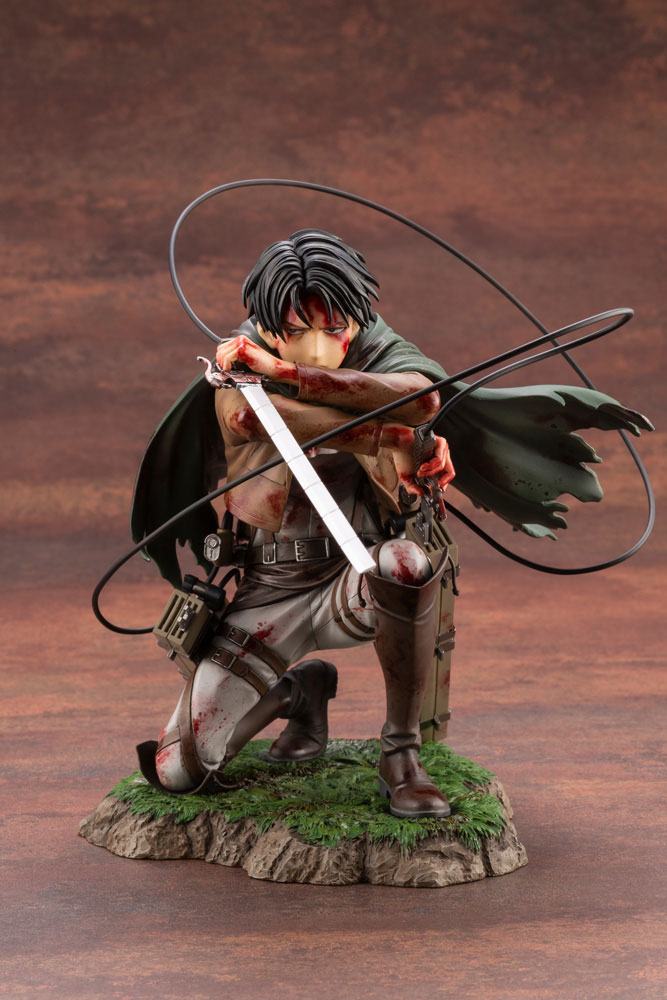 Attack on Titan ARTFXJ Statue 1/7 Levi Fortitude Ver. 17 cm