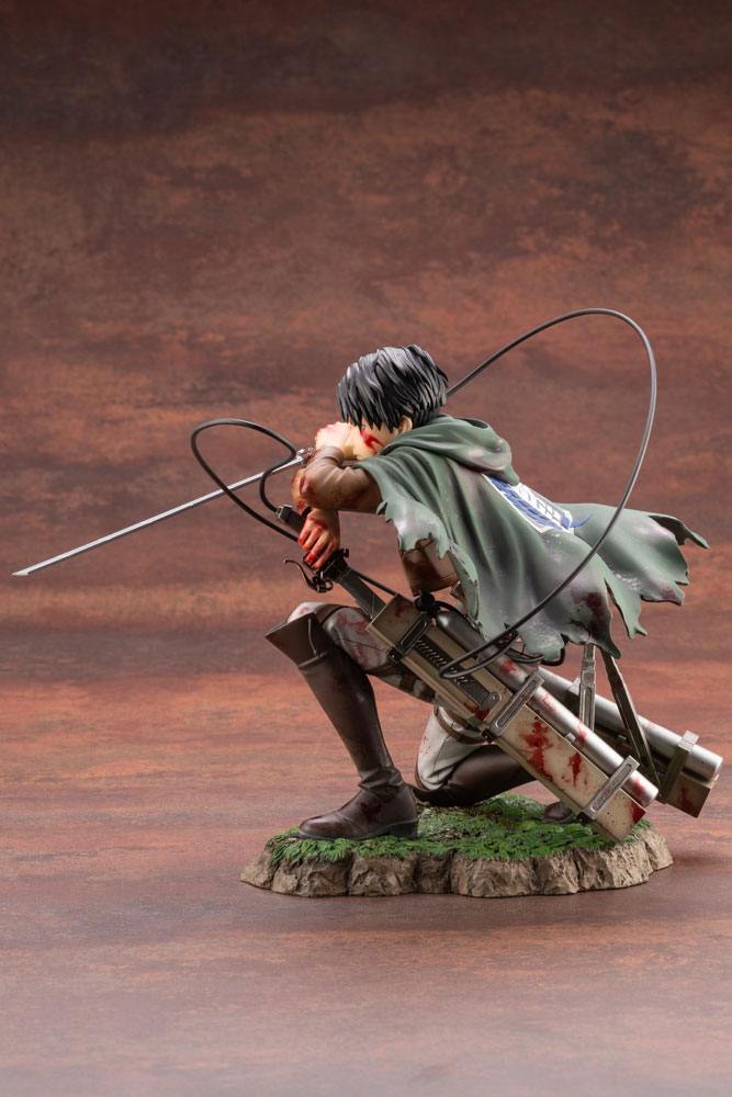 Attack on Titan ARTFXJ Statue 1/7 Levi Fortitude Ver. 17 cm - Damaged packaging