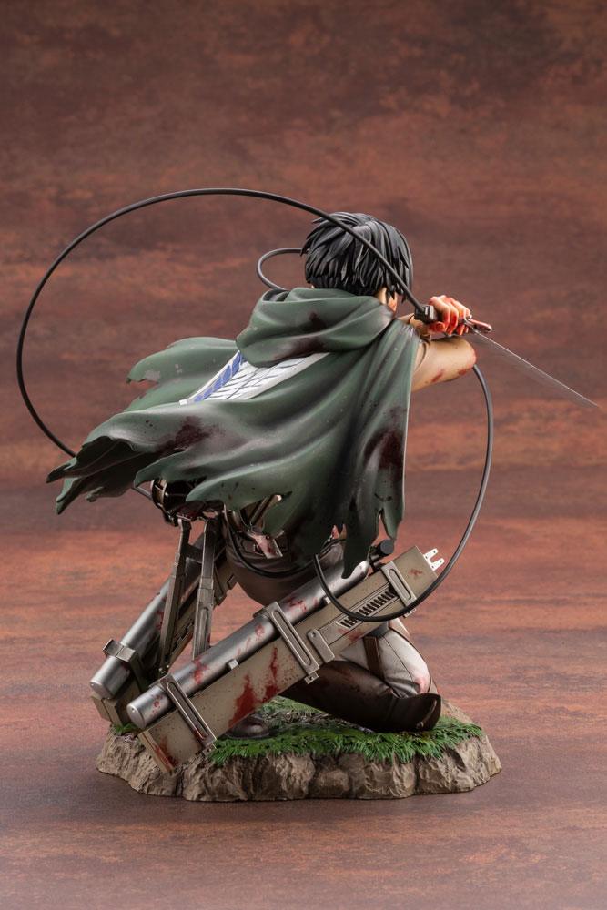 Attack on Titan ARTFXJ Statue 1/7 Levi Fortitude Ver. 17 cm - Damaged packaging