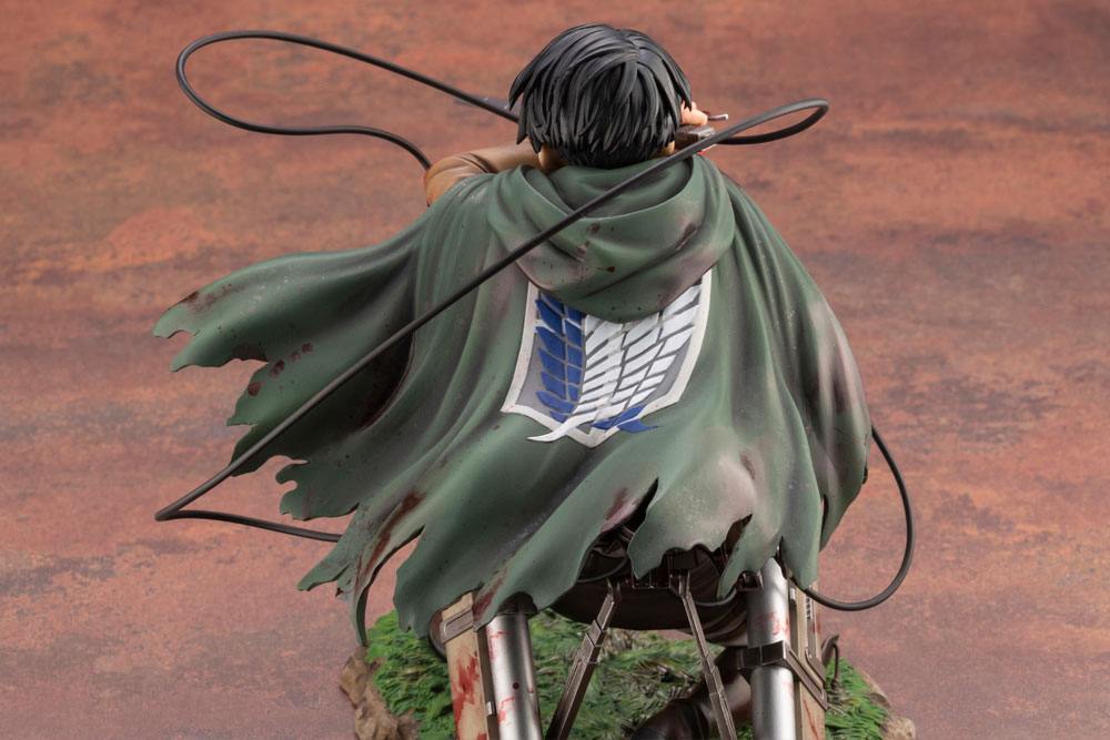 Attack on Titan ARTFXJ Statue 1/7 Levi Fortitude Ver. 17 cm - Damaged packaging