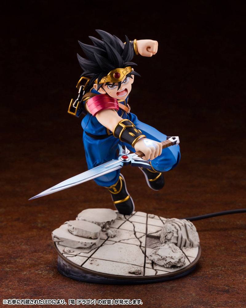 Dragon Quest The Adventure of Dai ARTFXJ Statue 1/8 Dai 18 cm