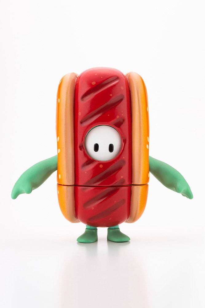 Fall Guys: Ultimate Knockout Action Figure 1/20 Pack 03 Mint Chocolate / Hot Dog Skin 8 cm