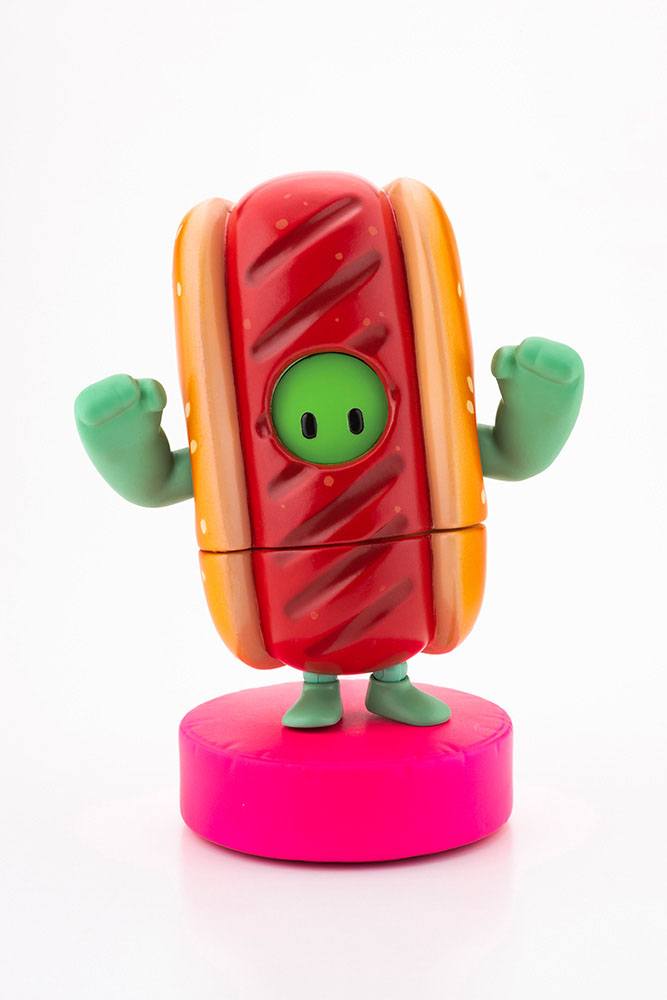 Fall Guys: Ultimate Knockout Action Figure 1/20 Pack 03 Mint Chocolate / Hot Dog Skin 8 cm