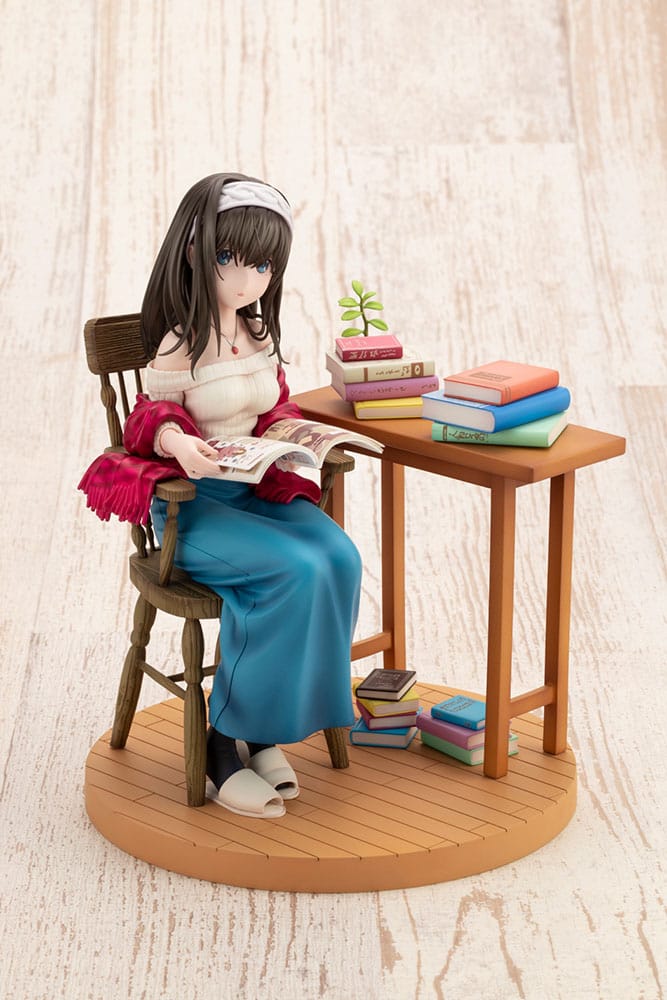 The Idolmaster Cinderella Girls PVC Statue 1/8 Fumika Sagisawa -off stage- 17 cm