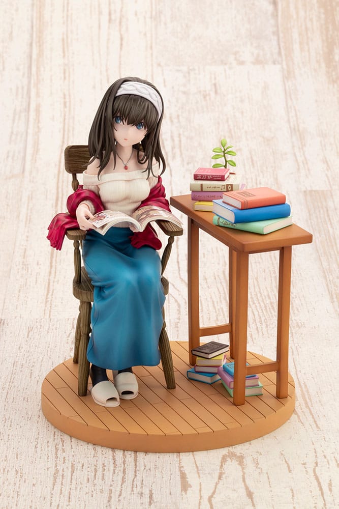 The Idolmaster Cinderella Girls PVC Statue 1/8 Fumika Sagisawa -off stage- 17 cm