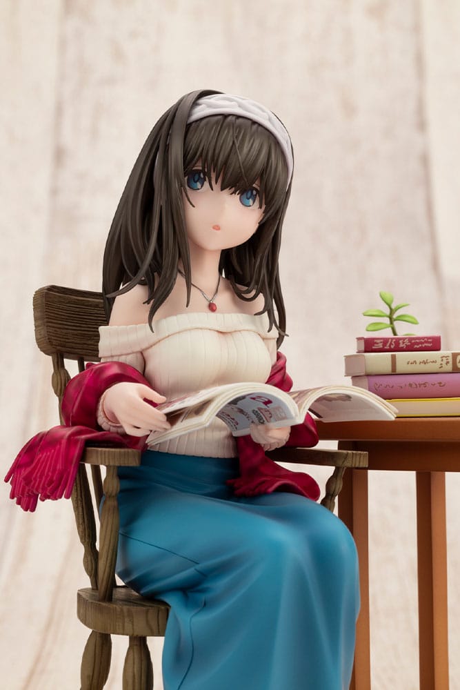 The Idolmaster Cinderella Girls PVC Statue 1/8 Fumika Sagisawa -off stage- 17 cm