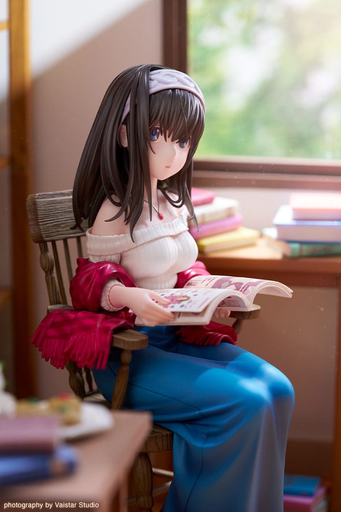 The Idolmaster Cinderella Girls PVC Statue 1/8 Fumika Sagisawa -off stage- 17 cm