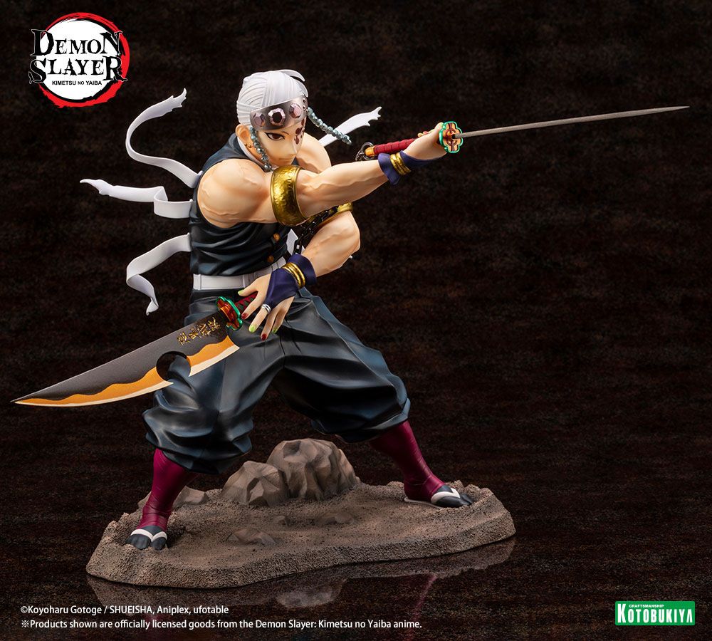 Demon Slayer: Kimetsu no Yaiba ARTFXJ Statue 1/8 Tengen Uzui Regular Edition 23 cm