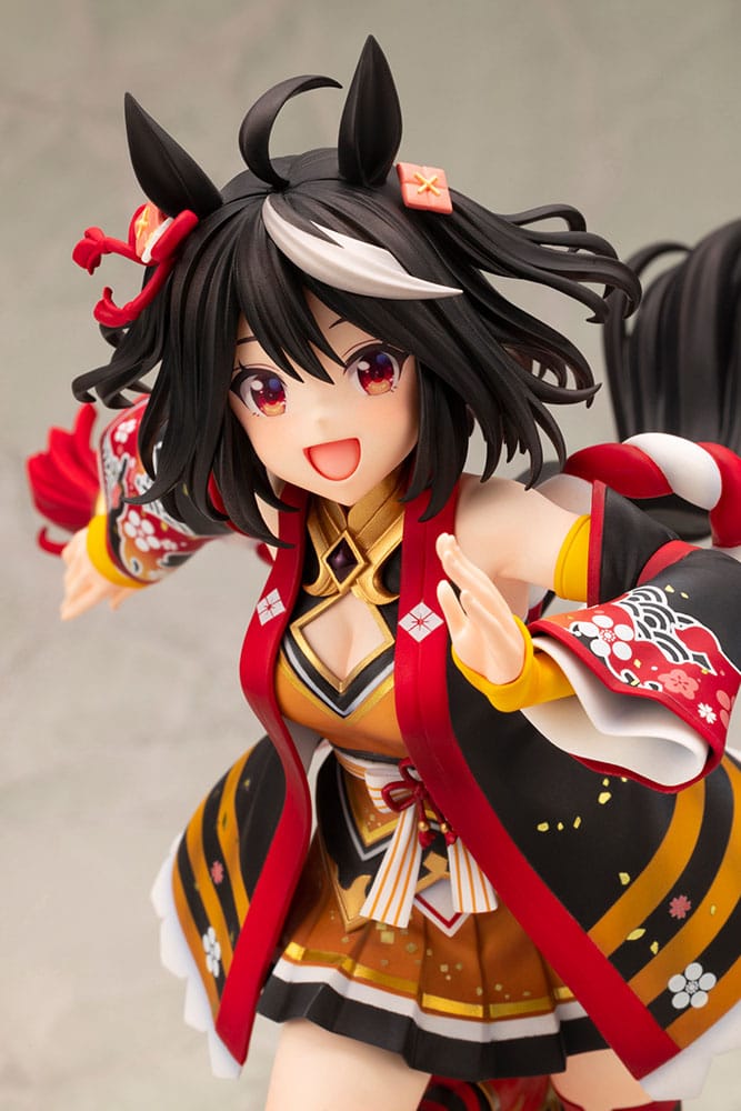 Uma Musume Pretty Derby PVC Statue 1/7 Outrunning the Encroaching Heat Kitasan Black 30 cm