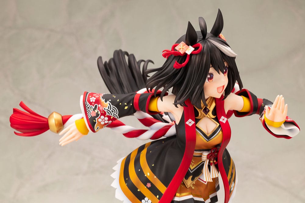 Uma Musume Pretty Derby PVC Statue 1/7 Outrunning the Encroaching Heat Kitasan Black 30 cm