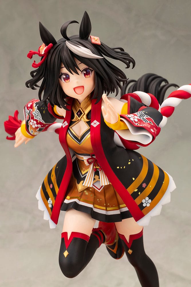 Uma Musume Pretty Derby PVC Statue 1/7 Outrunning the Encroaching Heat Kitasan Black 30 cm