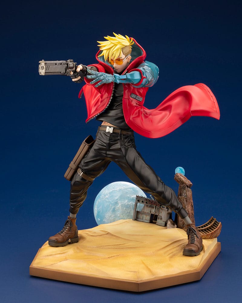 Trigun Stampede ARTFX J Statue 1/8 Vash The Stampede 22 cm