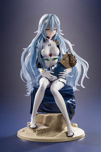 Evangelion: 3.0+1.0 Thrice Upon a Time PVC Statue 1/6 Rei Ayanami (Affectionate Gaze) 22 cm