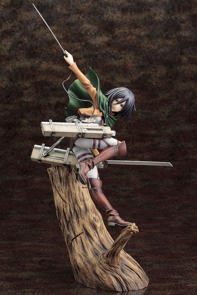 Attack on Titan ARTFXJ Statue 1/8 Mikasa Ackerman Renewal Package Ver. 35 cm