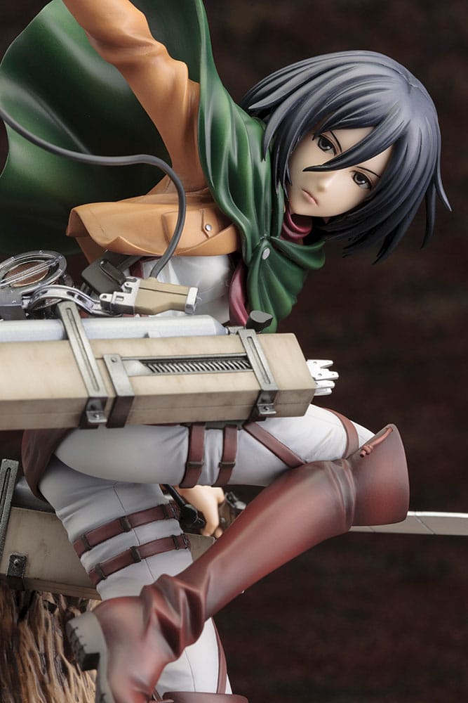 Attack on Titan ARTFXJ Statue 1/8 Mikasa Ackerman Renewal Package Ver. 35 cm