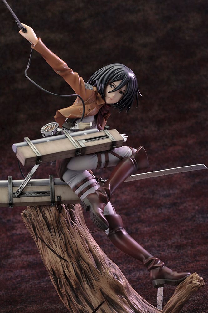 Attack on Titan ARTFXJ Statue 1/8 Mikasa Ackerman Renewal Package Ver. 35 cm