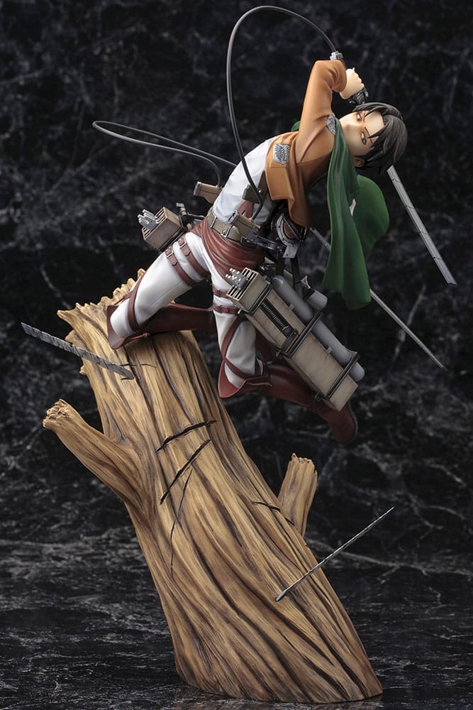 Attack on Titan ARTFXJ Statue 1/8 Levi Renewal Package Ver. 28 cm