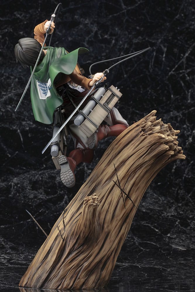 Attack on Titan ARTFXJ Statue 1/8 Levi Renewal Package Ver. 28 cm