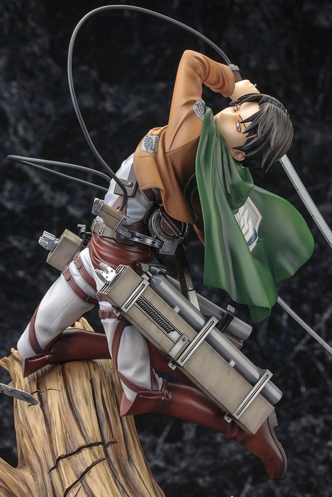 Attack on Titan ARTFXJ Statue 1/8 Levi Renewal Package Ver. 28 cm