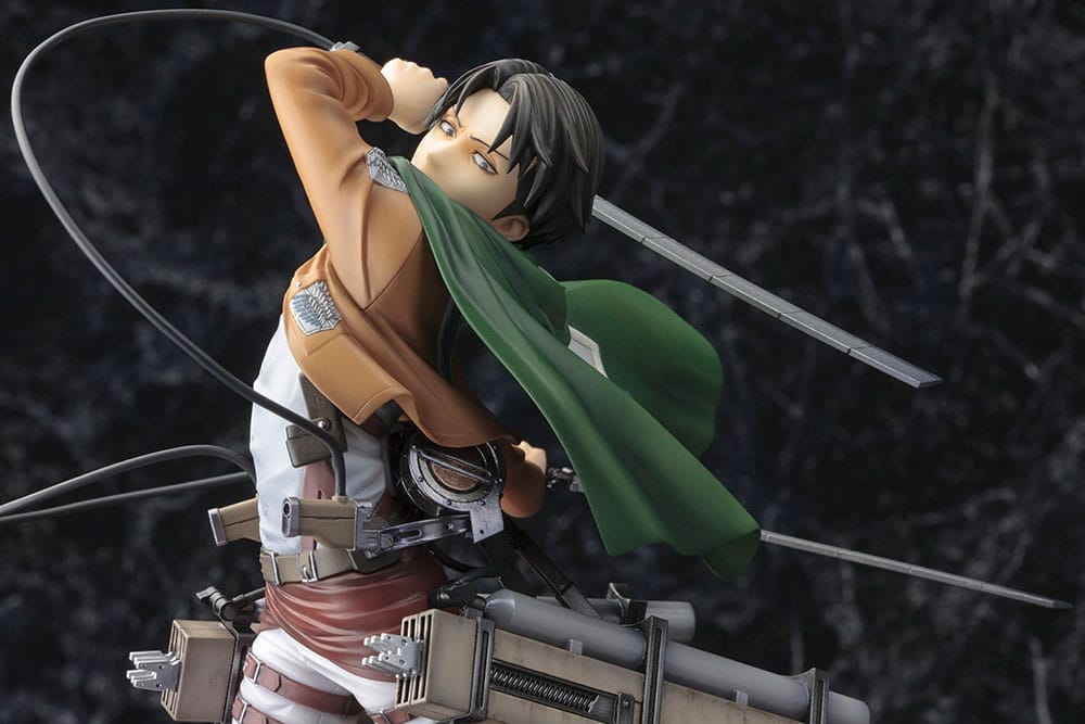 Attack on Titan ARTFXJ Statue 1/8 Levi Renewal Package Ver. 28 cm