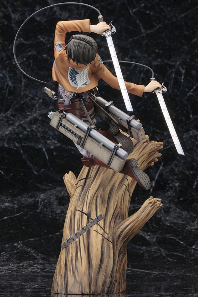 Attack on Titan ARTFXJ Statue 1/8 Levi Renewal Package Ver. 28 cm