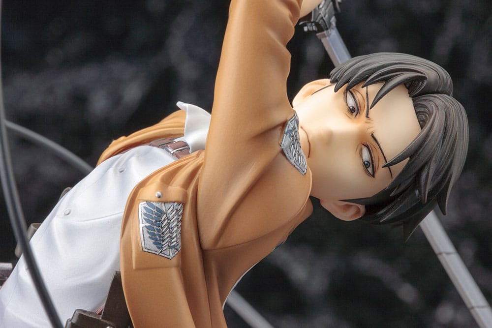 Attack on Titan ARTFXJ Statue 1/8 Levi Renewal Package Ver. 28 cm