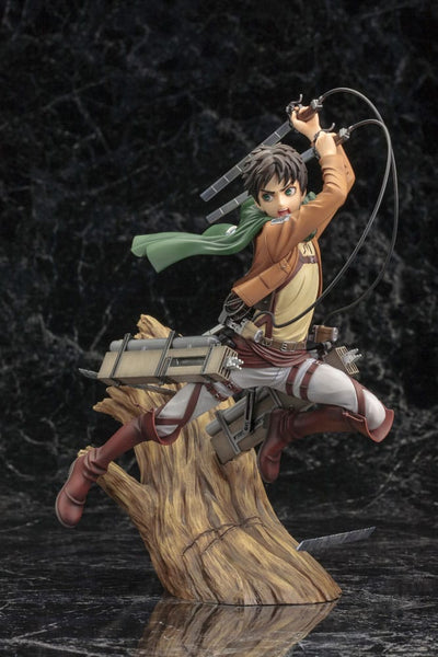 Attack on Titan ARTFXJ Statue 1/8 Eren Yeager Renewal Package Ver. 26 cm