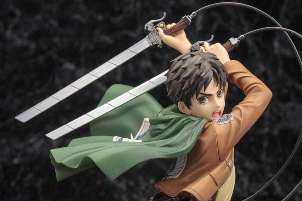 Attack on Titan ARTFXJ Statue 1/8 Eren Yeager Renewal Package Ver. 26 cm